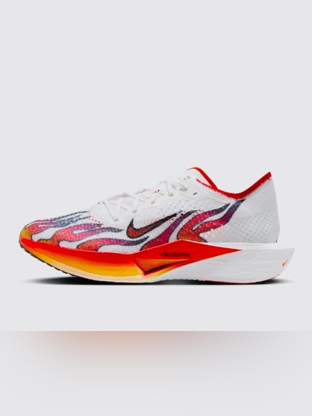 Nike Vapor Fly 3 Shoes 'White/Habanero Red' (HQ3504-100) Size 10.5 NWT
